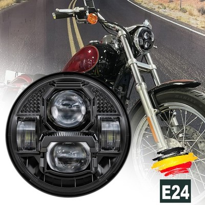 5,75 Zoll  LED Scheinwerfer Hi/Lo Beam DRL Universal Hauptscheinwerfer Motorrad