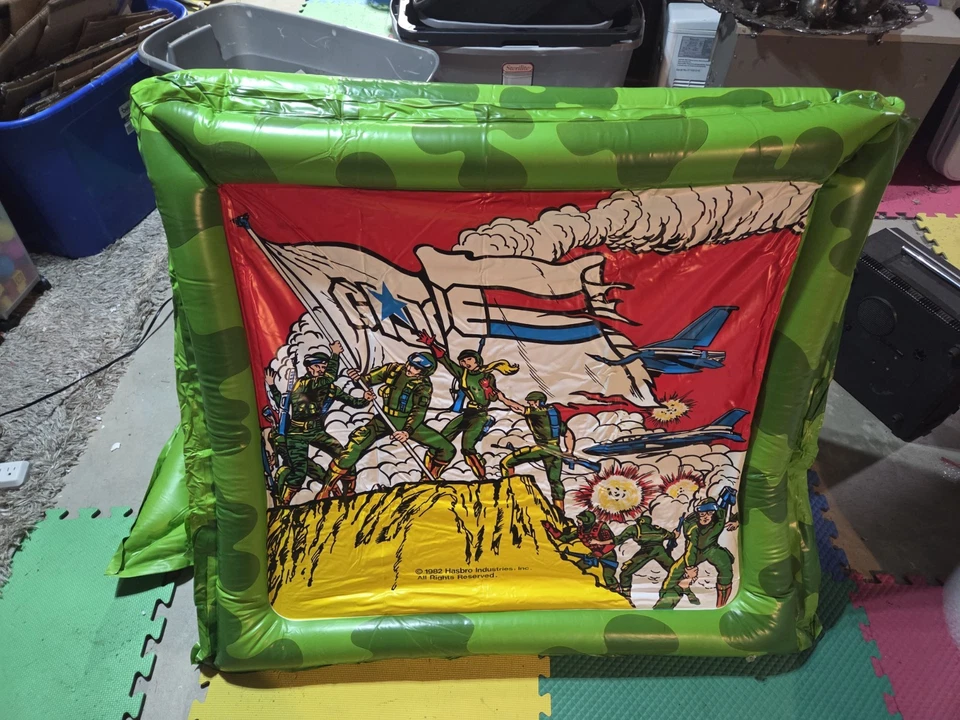 Rare-1982 GI Joe Inflatable Tent Please Read Description-Good Condition With Box - Image 2 of 4