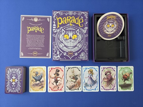 Parade Card Board Game Zman Games Alice In Wonderland Naoki Homma COASTERS 2013