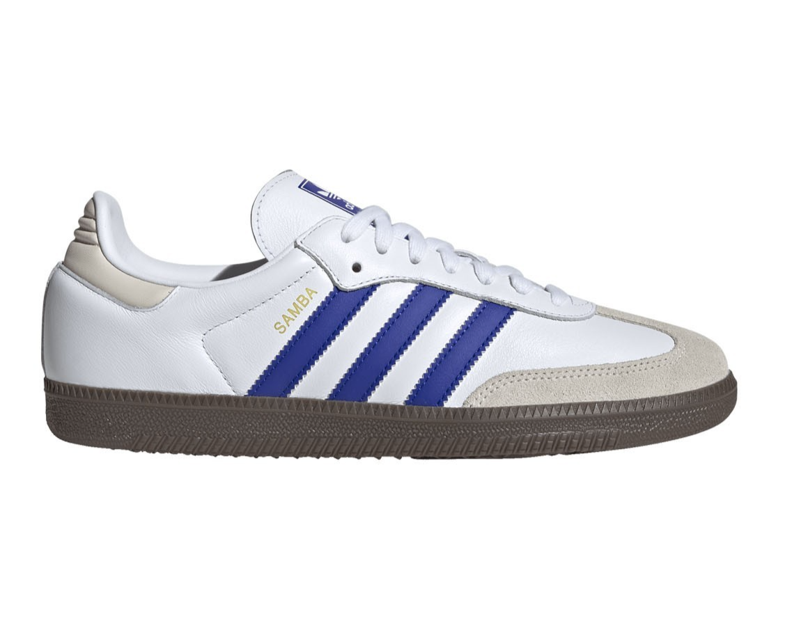 Adidas Samba OG Cloud White Lucid Blue JR0909 Men's Size New | eBay