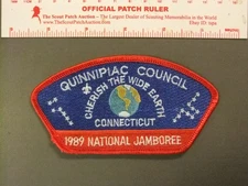 Boy Scout Quinipiac Council JSP 1989 National Jamboree 1979PP