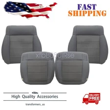Driver & Passenger Bottom & Top Seat Cover For 2008-2010 Jeep Wrangler Sahara
