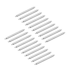 20pack Watch Band Pin 16mm Stainless Steel Spring Bar Pins 1.2mm Dia