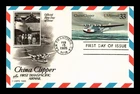 US FIRST DAY CARD CHINA CLIPPER FIRST TRANSPACIFIC AIR MAIL ARTCRAFT