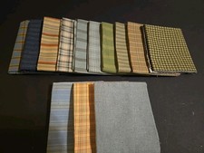 Cotton Moda Fat Quarter Bundle Plaids 14 Fat Quarters New Stash Builder