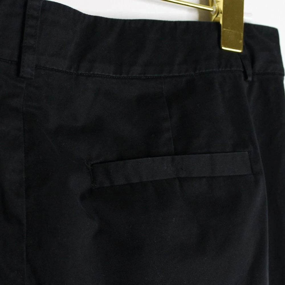 Pantaloni eleganti chino Kate Spade neri vita media 10