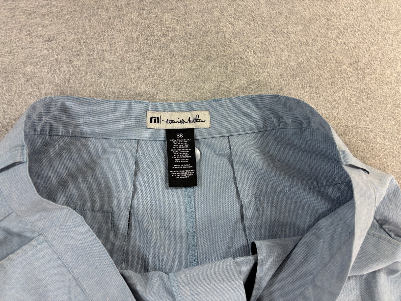 Travis Mathew Classic Solid Flat Front Chino Shor… - image 4