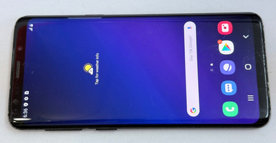 UNLOCKED SAMSUNG GALAXY S9 G960U 4G LTE SMART PHONE *** AT&T T-MOBILE h2O LYCA