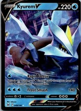 KYUREM V 048/196 HOLO UR PRIZE PACK SERIE CARTE POKEMON NEAR MINT