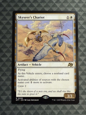 MTG Skyseer's Chariot #0028 Rare Aetherdrift (DFT)
