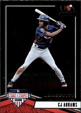 2019 Panini Stars & Stripes USA Baseball #29 CJ Abrams Longevity Base Retail