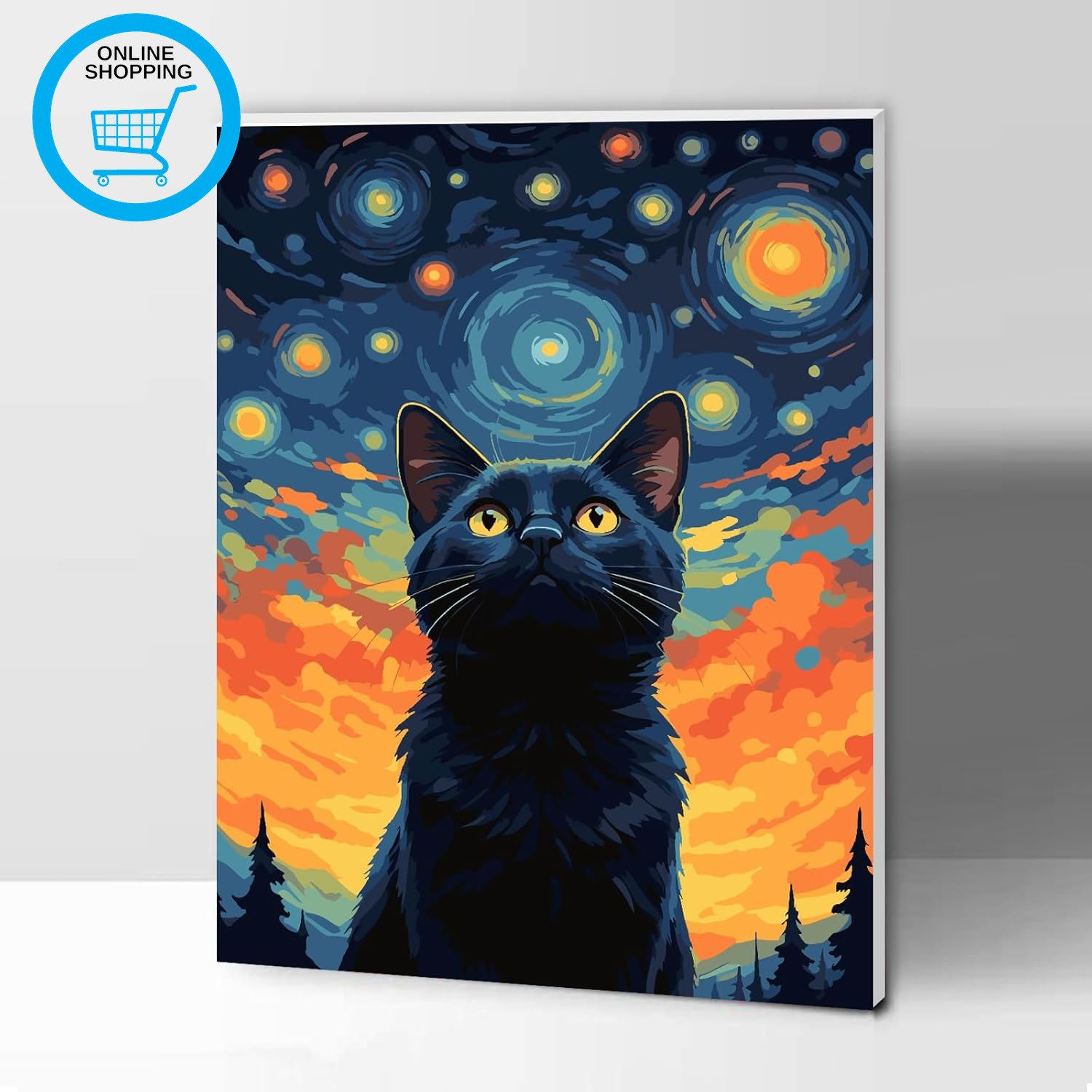 Framed Paint by Numbers Kits for Adults & Kids - DIY Painting by Numbers Kits wi