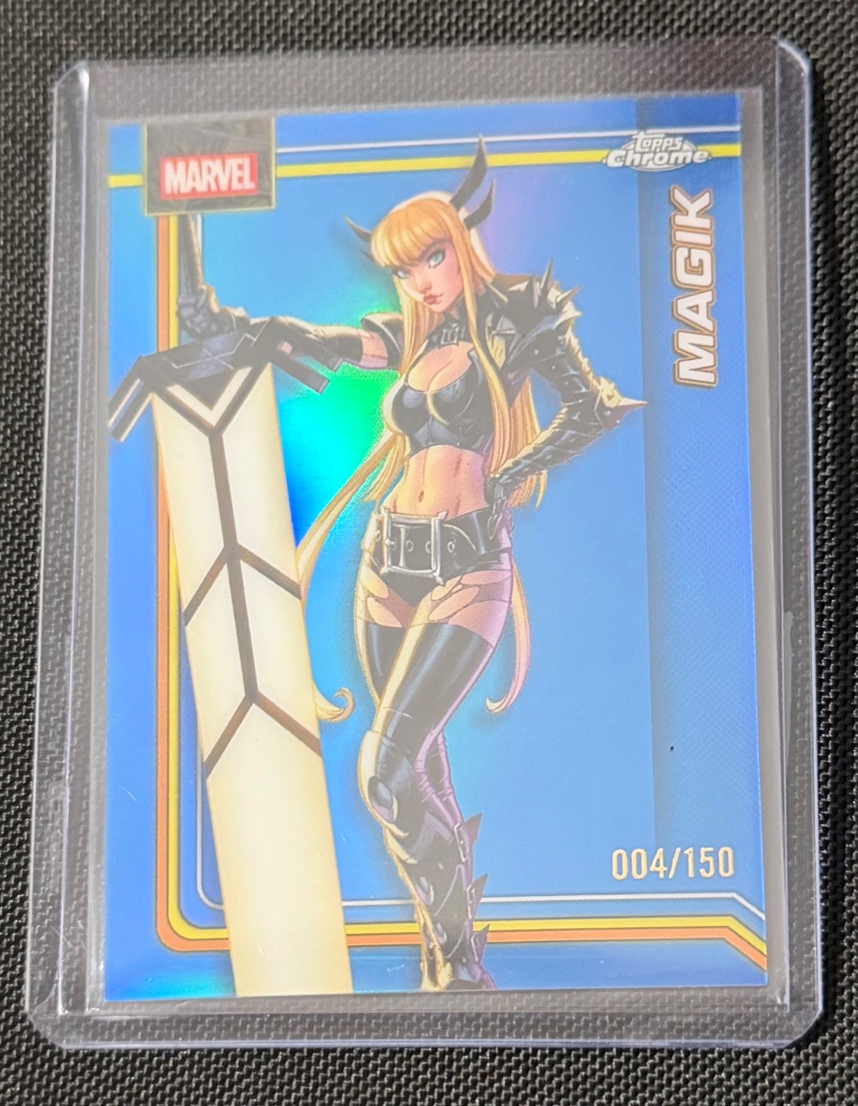 2026 Topps Chrome Marvel Magik #134 Blue Refractor /150