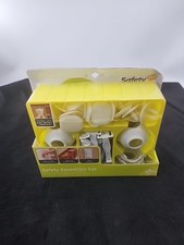 SAFETY ESSENTIALS SET w/ PLUG PROTECTORS DRAWER LATCHES KNOB COVERS, 1 Partial
