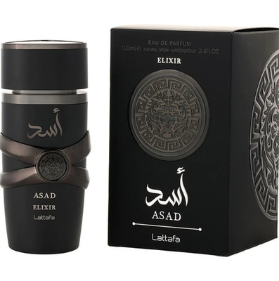 Asad Elixir by Lattafa EDP 3.4 Fl.OZ