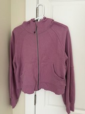 Lululemon Women's Scuba Oversized Half-Zip Hoodie Pink Dahlia Mauve, Size M/L