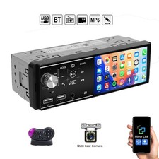 Cam 7" Single 1DIN Touch Screen GPS Car Stereo Radio MP5 Player Bluetooth USB FM