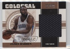 2010-11 Playoff National Treasures Colossal Materials 22/99 James Harden #9 16uo