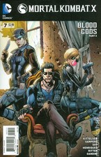 Mortal Kombat X #7 FN 2015 Stock Image