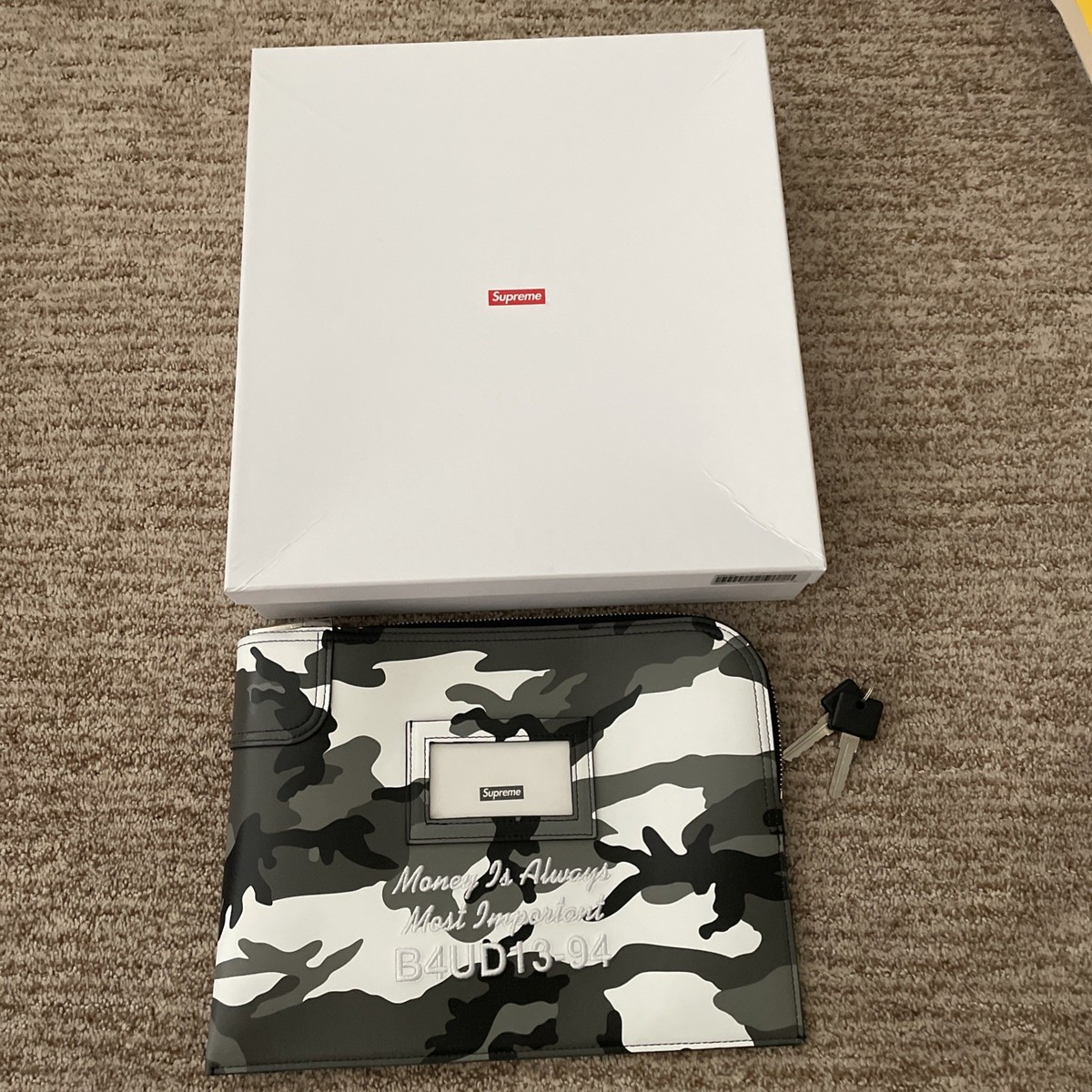 Supreme Leather Goods Money Bag CAMO IN HAND SHIPS NOW ✓ RARE OOP