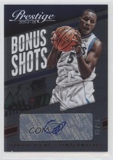 2014-15 Panini Prestige Bonus Shots Red Plus 25/49 Gorgui Dieng #3 Auto 1v3