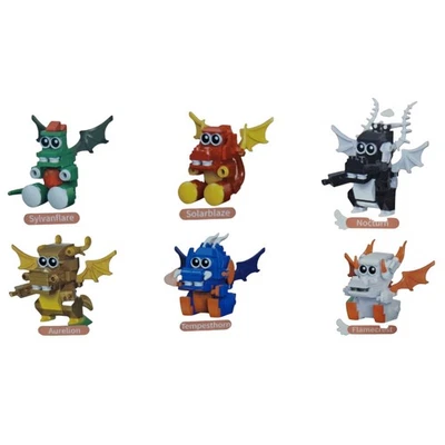 Blue Brixx Pro 107731 Band of Dragons 6er Set Neu - Bild 1 von 4