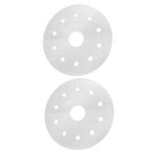  2 Pcs Piatto Termico Scaldapiatti Diffusore Calore in Acciaio Inossidabile