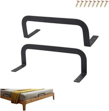 Mattress Slide Stopper 2 Pcs , Metal Retainer Bar, Bracket Prevents Mattress Sl