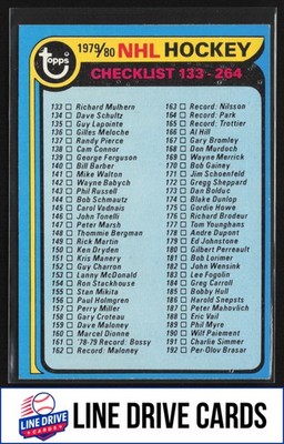 1979-80 Topps #237 Checklist 133-264 NM ** UNMARKED **