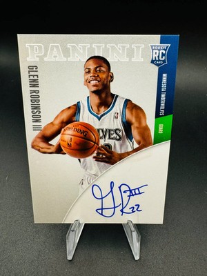2014 Panini Glenn Robinson III #ND-GR /100 RC Autograph Timberwolves