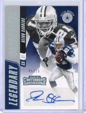 Deion Sanders Legendary Contenders Auto /25: 2018 Contenders Football. HOF CB! 