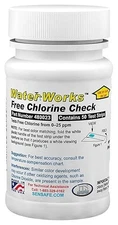 Industrial Test Systems WaterWorks 480023 Free Chlorine Strip, 5 Second... 