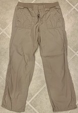 Women  s Ann Taylor Loft Casual Lightweight Beige Pants Size 6