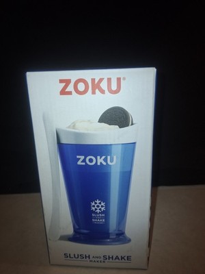 Zoku Slush and Shake Maker Single Serve Smoothies Milkshakes in Minutes BLUE