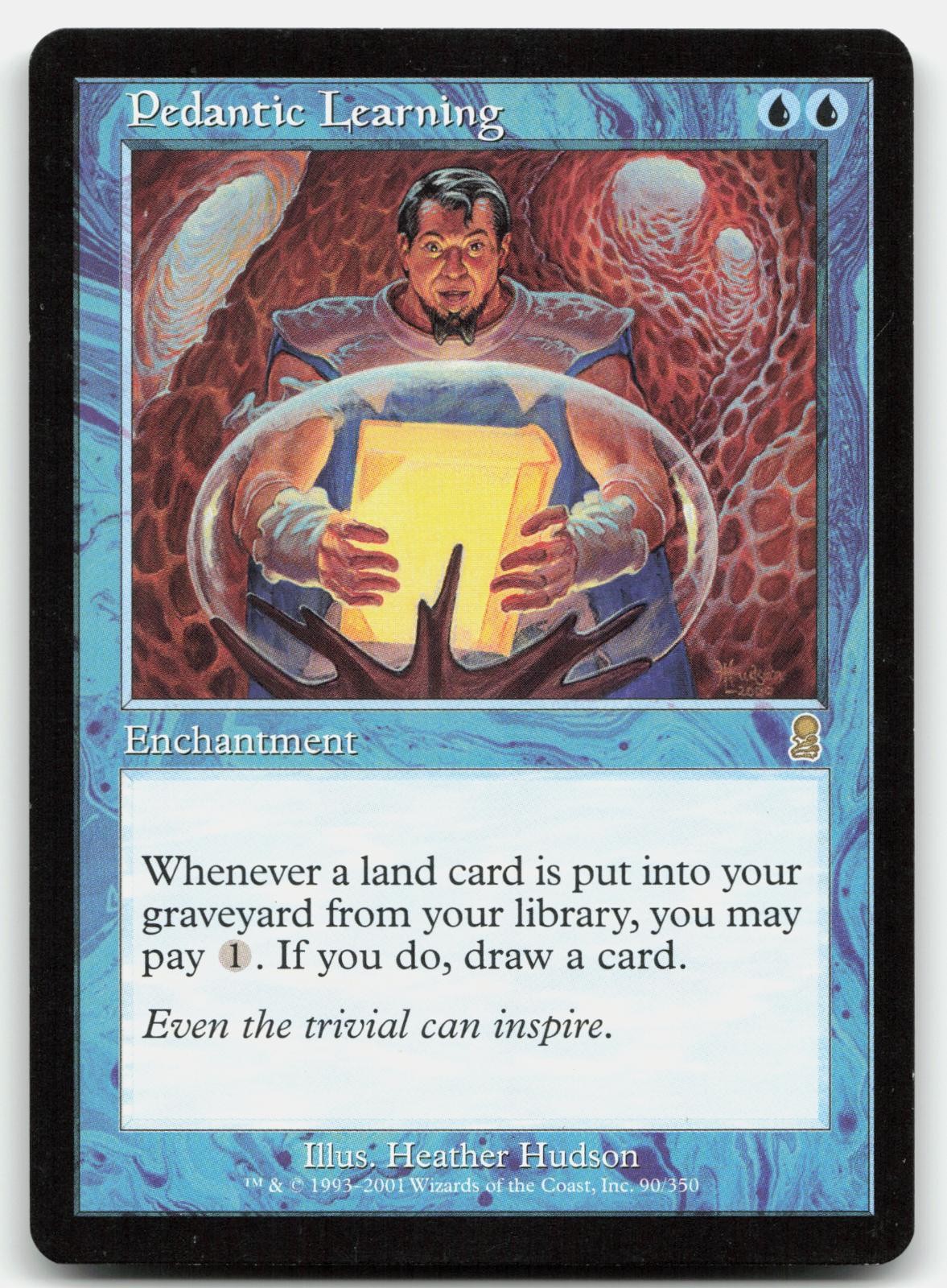 Pedantic Learning 90 Rare Odyssey Magic: The Gathering Near Mint
