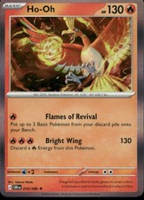 Ho-Oh 010/086 ME04 Chaos Rising Holo R NM English Pokémon