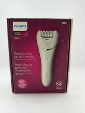 Philips Epilator Series 8000 Wet Dry Cordless Hair Removal Device Open Box
