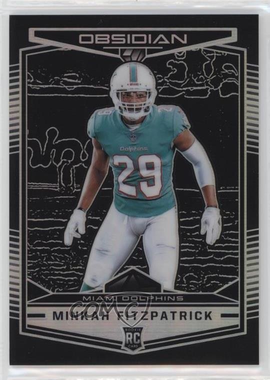 2018 Panini Obsidian /100 Minkah Fitzpatrick #144 Rookie RC