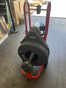 RIDGID K-750 Drain Cleaning Snake Auger Drum Machine For 5/8” Or 3/4” Cable