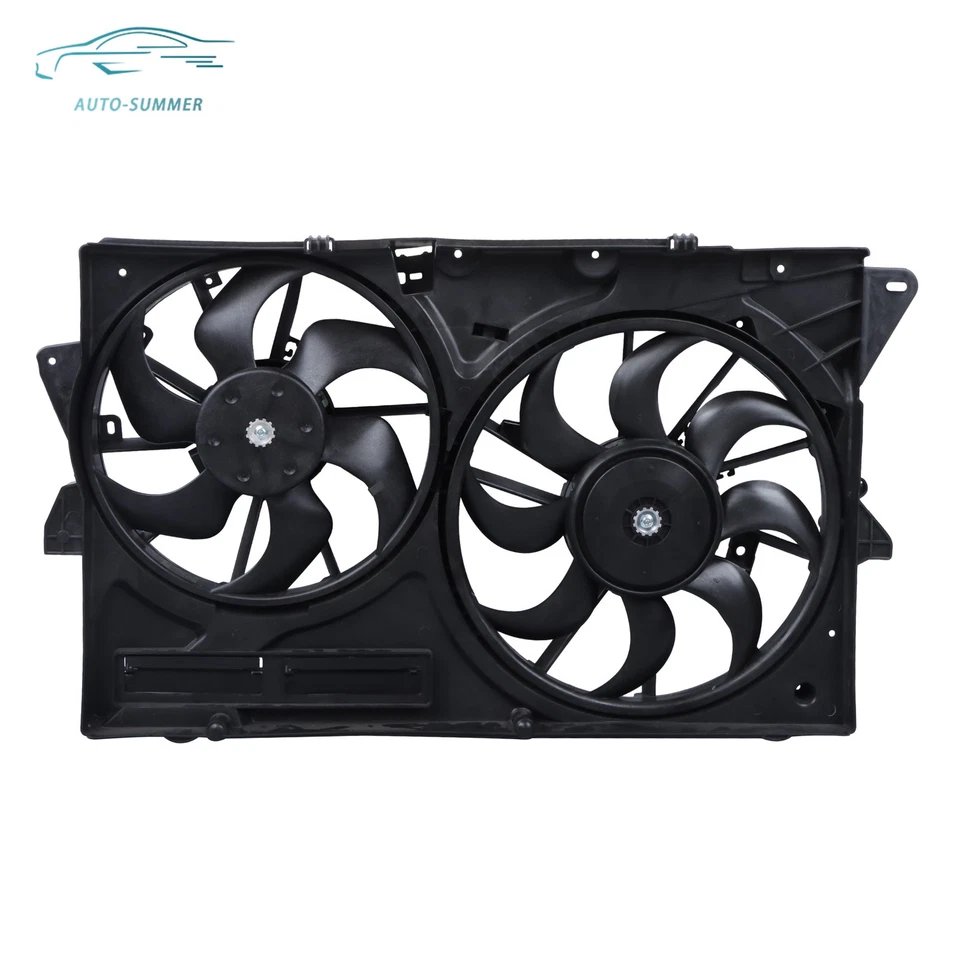 DG1Z8C607C A/C Radiator Fan Fit For 2013-2016 Lincoln MKS 2013-2019 Ford Taurus - Image 4 of 4