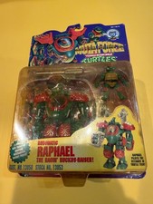 SEALED TMNT Raphael Robomatic Muta Force Teenage Mutant Ninja Turtles