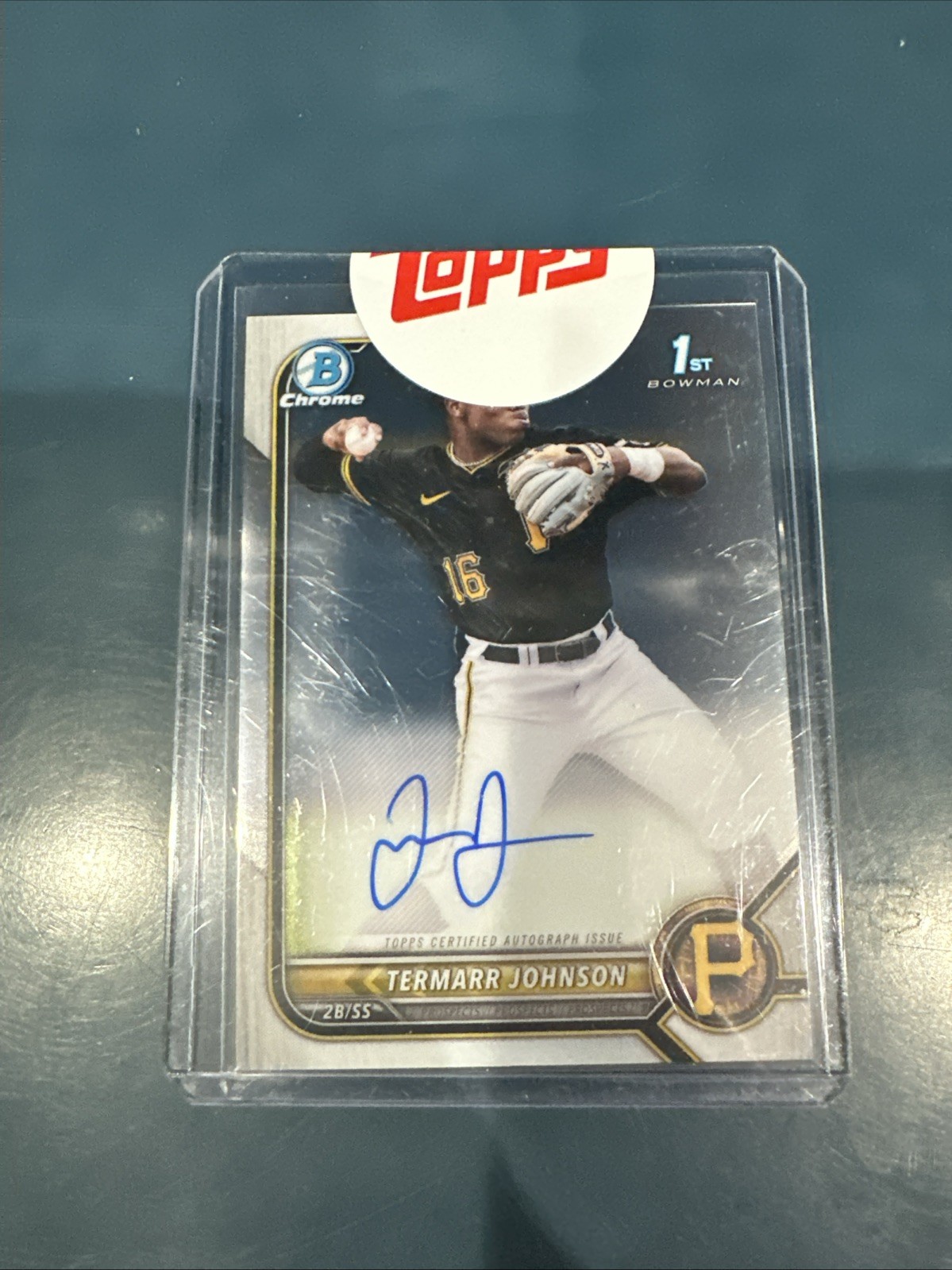 TERMARR JOHNSON 2022 Bowman Chrome Draft 1st Rookie RC Autograph Auto #CDA-TJ