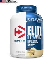 Dymatize Elite 100 Whey Protein Powder, 5 Pound Pack of 1 , Gourmet Vanilla