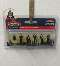 Bachmann 36-423 Scenecraft Bus Crews and Inspector - OO Gauge