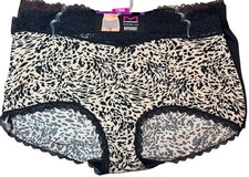 MAIDENFORM Women  s 3-Pack Everyday Luxe Boyshort Panties Polyester Size XL 8