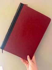 MOSISO Laptop Sleeve Case Bag, PU Leather Zippered Protective Case Cover USED 