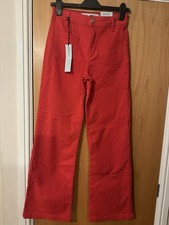 River Island Women’s wide Leg Patch Pocket Jeans