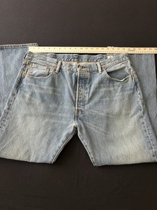 Levi’s 501 White Oak Cone Denim Jeans Men 40x30 Blue CT