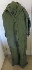 Military Cotton Sateen Coveralls Overalls Jumper OG-107 Men's Size XL Vintage