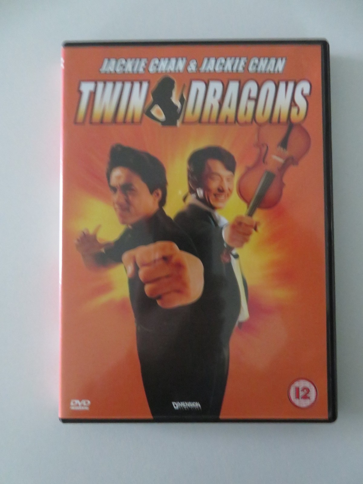 TWIN DRAGONS (DVD) JACKIE CHAN MAGGIE CHEUNG 1992 REGION 2
